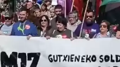 İspanya’da asgari ücret zammı talebiyle grev