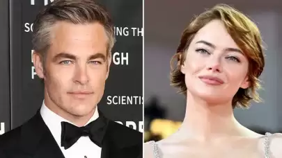 Yılın En Beklenen İkilisi: Emma Stone Ve Chris Pine Aynı Karede!