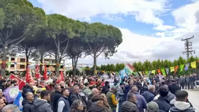 Gömeç’te yüzlerce kişi Newroz’da buluştu