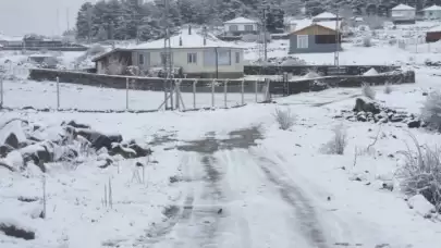 Bahar beklenirken 5 ilde kar sürprizi