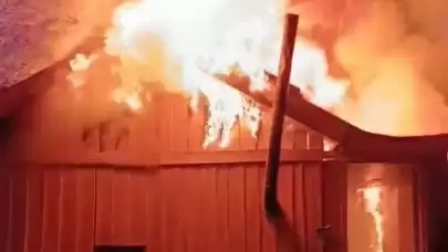 Mülteci Yurdunda Şüpheli Yangın