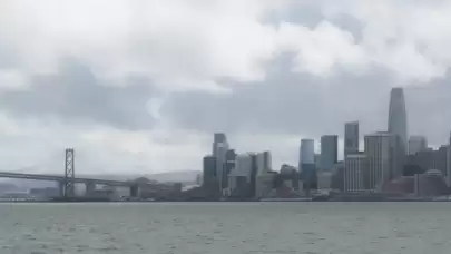 San Francisco’da şiddetli yağış ve fırtına etkili oldu