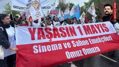 Sanatçılar ve Sanat Emekçileri 1 Mayıs’ta Alanlardaydı: "Sanat Özgürlük İster"