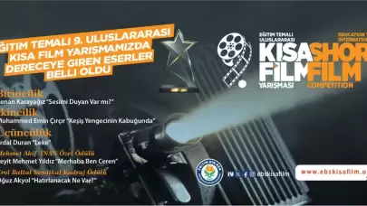 Sinemanın gözüyle eğitim! Bu yıl dokuzuncusu düzenlenen "Eğitim" temalı Uluslararası Kısa Film Yarışması’nda maraton sona erdi. Dünyanın dört bir yanından gelen yüzlerce eser arasından sıyrılan en iyi yapımlar, görkemli bir törenle ödüllendirildi.
