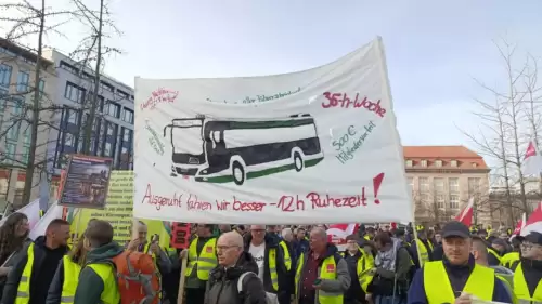 Berlin’de Toplu Ulaşım İşçilerinin Grevi Hayatın Ritmini Aksattı