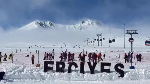 Bayram Tatili Kayak Turizmini Patlattı: Erciyes’te Oteller Doluyor