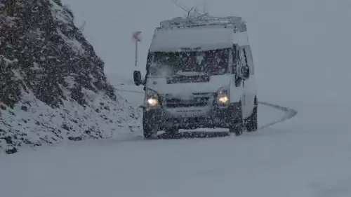 Son dakika: Şiddetli yoğunluk görüşü sıfırladı