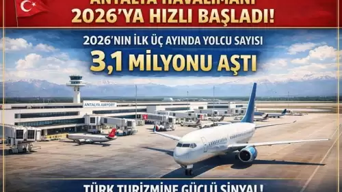 Antalya Havalimanı’nda 3 Milyon Yolcu Barajı Geçildi