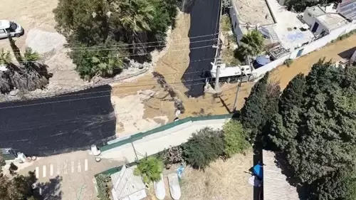 Bodrum’da ana su hattı patladı: Tonlarca su boşa aktı