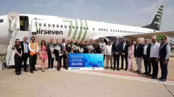 Copenhagen Air Taxi, Alanya Havalimanı'na İlk Kez Uçuş Yaptı