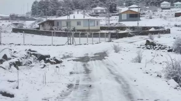 Bahar beklenirken 5 ilde kar sürprizi