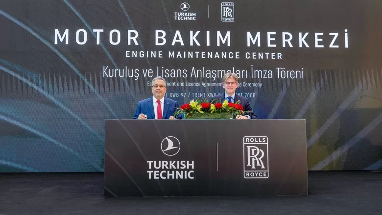 THY ve Rolls-Royce, Bin Kişiye İstihdam Sağlayacak Dev Anlaşmayı Tamamladı