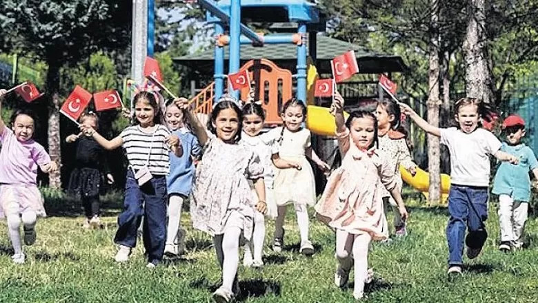 Ulusal Egemenlik Bayramı’na Anlamlı Kutlama: TBMM ve MEB Bahçeleri Çocuklarla Şenlenecek