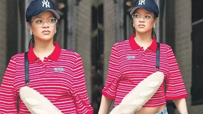 Rihanna’ dan New York’ ta görüntülendi. ” Aşerme stili”