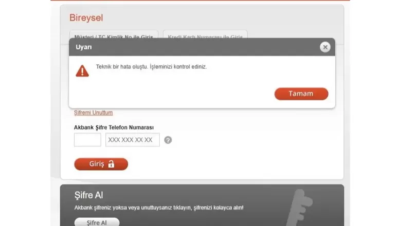 Akbank Müşterileri Rahat Nefes Aldı! Gün Boyu Süren Erişim Sorunu Çözüldü: Bankadan Teknik Aksaklığa İlişkin İlk Açıklama Geldi