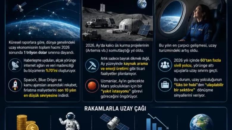 Yeni uzay yarışı küresel ekonomiyi dönüştürüyor