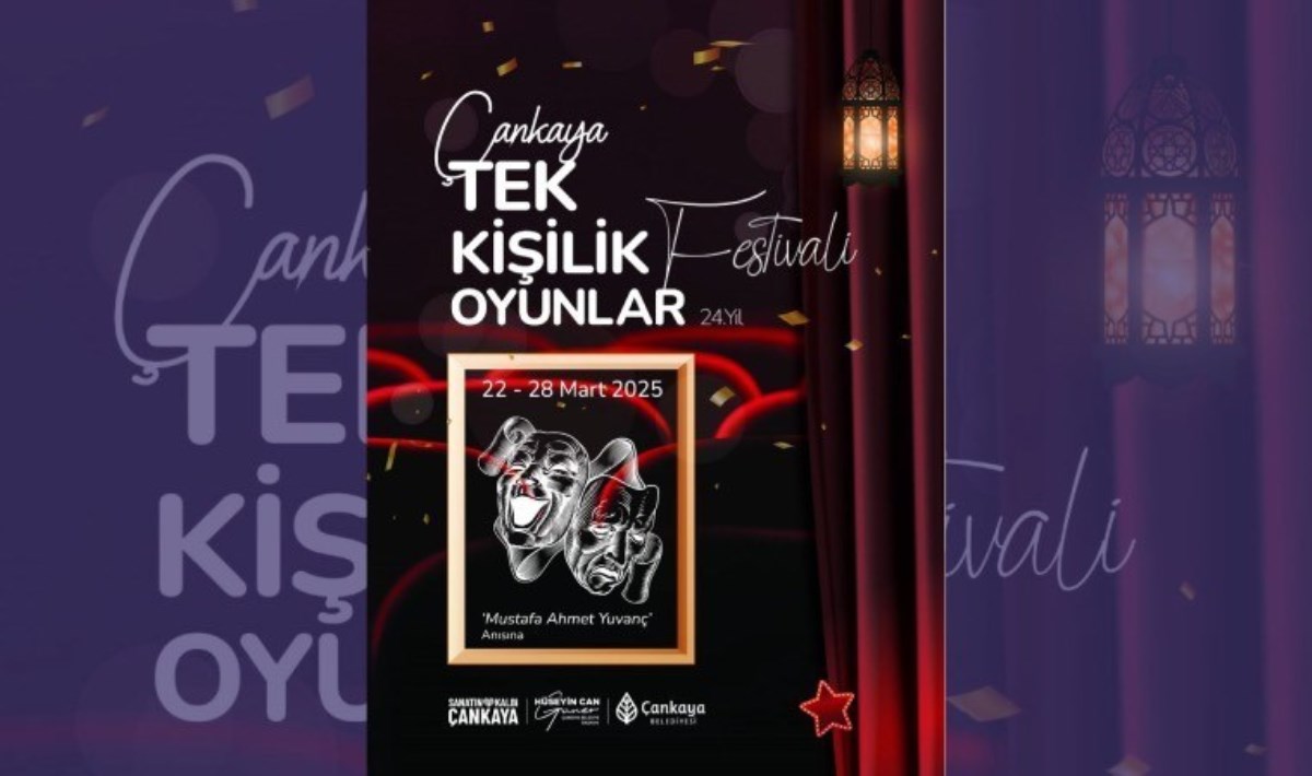 'Çankaya'da Gerçekleşecek Tek Kişilik Oyunlar Festivali'ne Sanat Tutkunları Davet Ediliyor