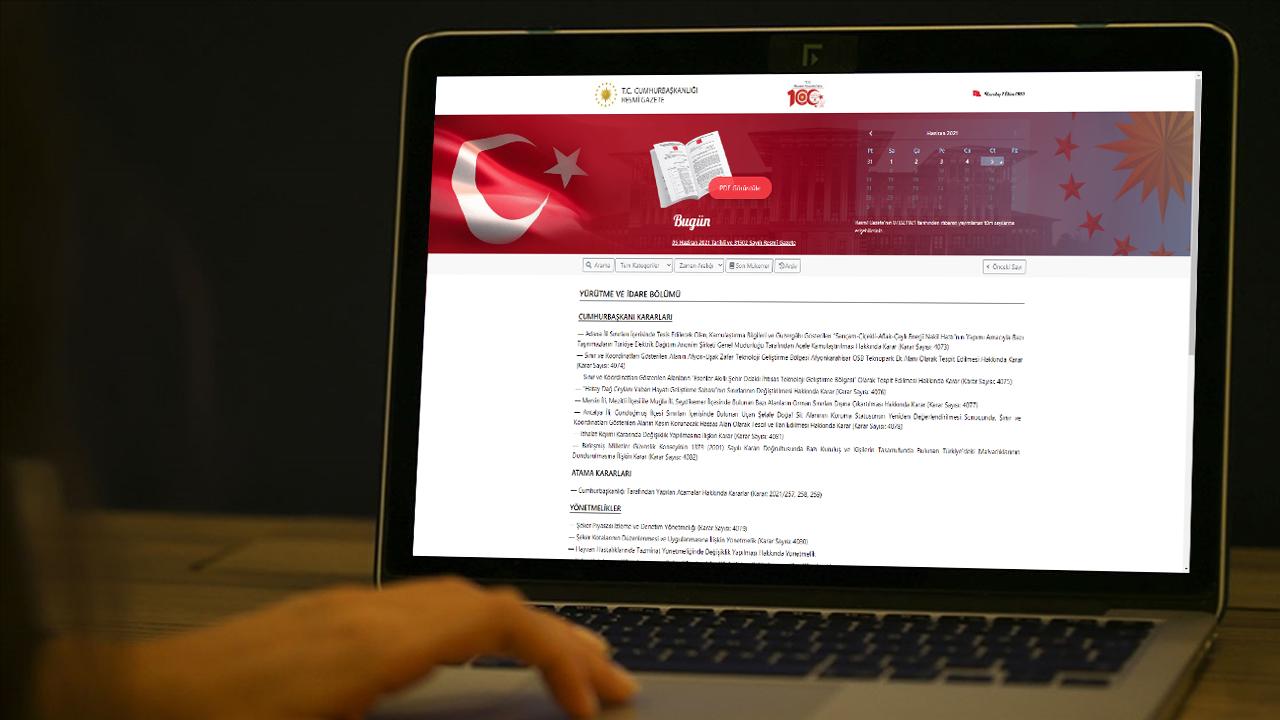 Milletlerarası antlaşmalar Resmi Gazete'de resmi olarak ilan edildi.