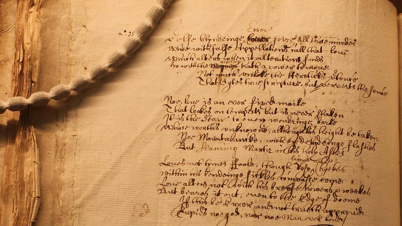 400 Yıl sonra keşfedilen belge: Shakespeare'in gizli soneleri