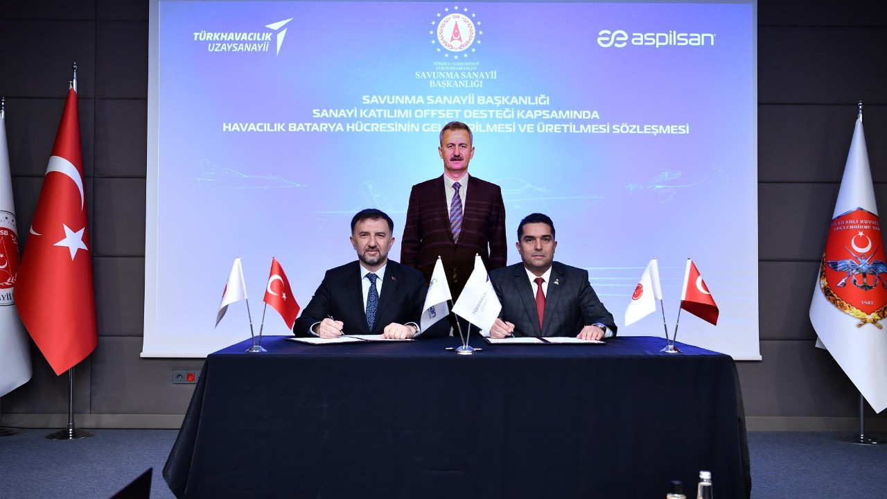 TUSAŞ ve ASPİLSAN Enerji, Batarya Hücresi alanında işbirliği için anlaşma imzaladı.