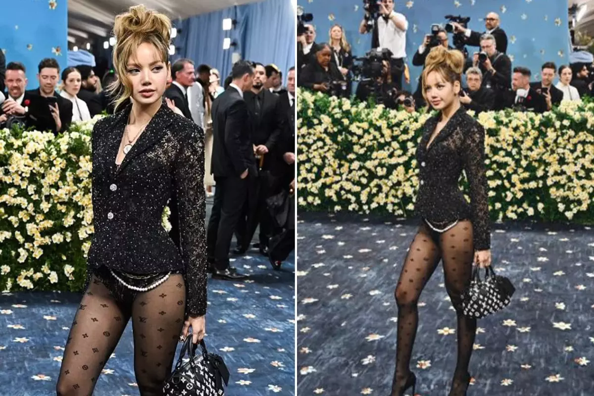KPOP İkonu Lisa'nın Met Gala Kostümü Sosyal Medyada Büyük İlgi Gördü