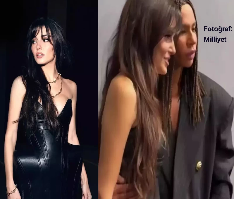 Paris Moda Haftası'nda Hande Erçel Rüzgarı