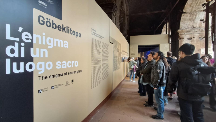 Roma'daki Göbeklitepe sergisi 5 milyon ziyaretçiye ulaştı