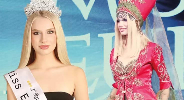 Türk güzeli Beyrut’ta dereceye girdi