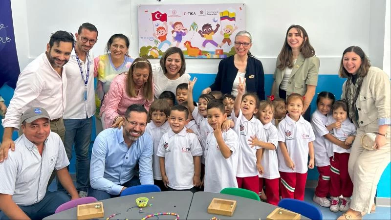 TİKA, Kolombiya'da 10 Okulda Okul Öncesi Eğitim Sınıfı Açtı