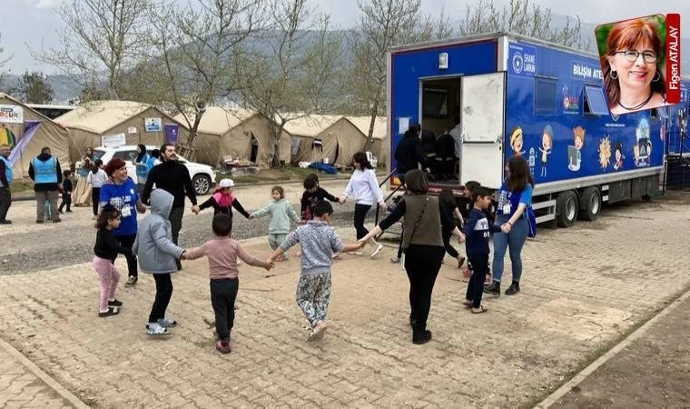 TEGV Deprem Bölgesindeki Çocuklara Umut Oluyor: Hayat Oyunla Güzel