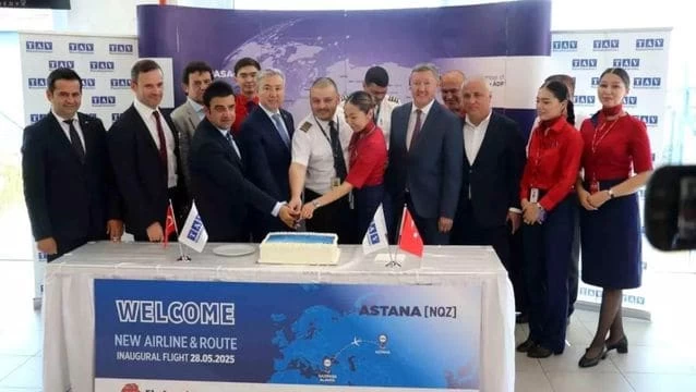 FlyArystan, Astana’dan Alanya’ya İlk Seferini Düzenledi!