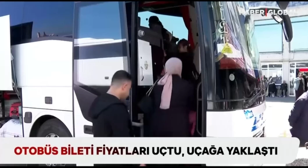 Otobüs bilet fiyatları uçuşa geçti