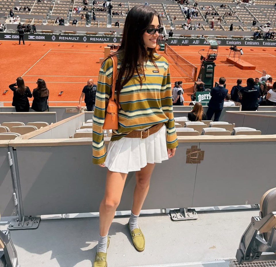 Hande Erçel'in Roland Garros tarzının bedeli ortaya çıktı - 1