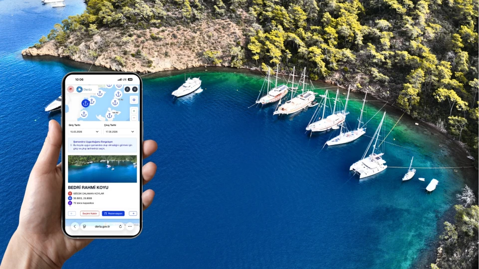DERİA Sistemiyle Göcek Koyları Deniz Ekosistemini Koruma Altına Alıyor