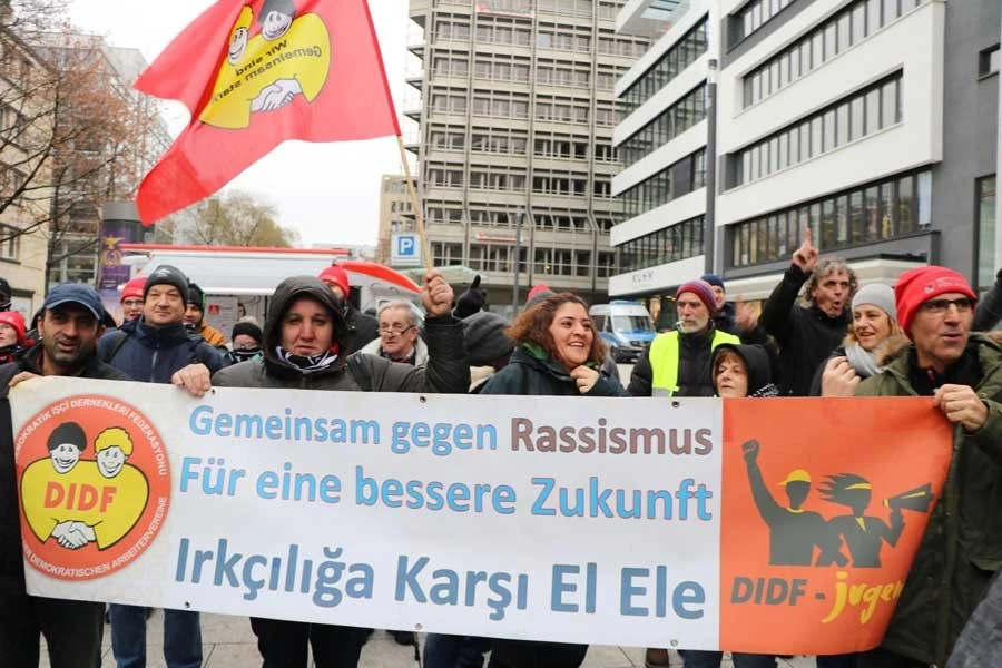 DİDF: Irkçılığın panzehiri birlikte mücadeledir