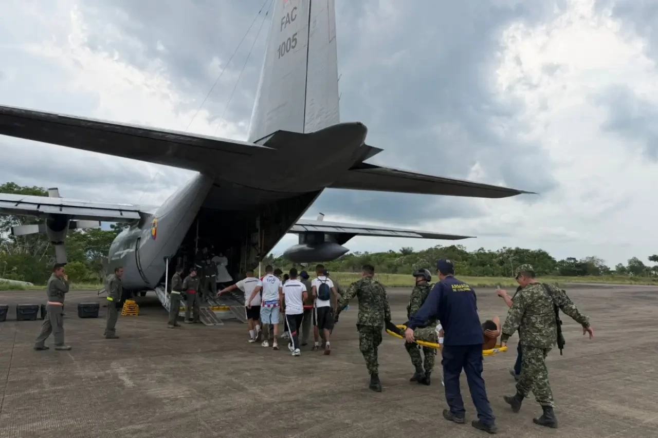 Kolombiya’da askeri nakliye uçağı düştü