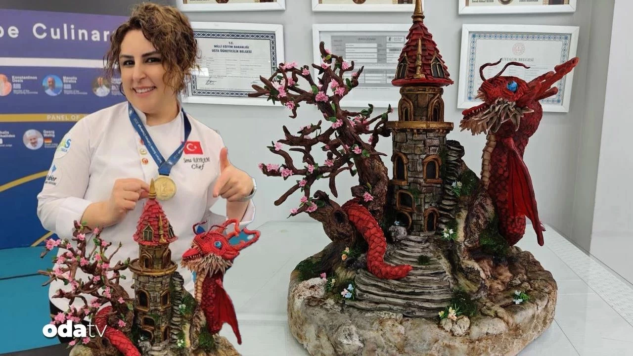 Gastronomi Dünyasında Altın Dokunuş: Kayserili Şef Sema Bayram Yunanistan’dan Zaferle Döndü