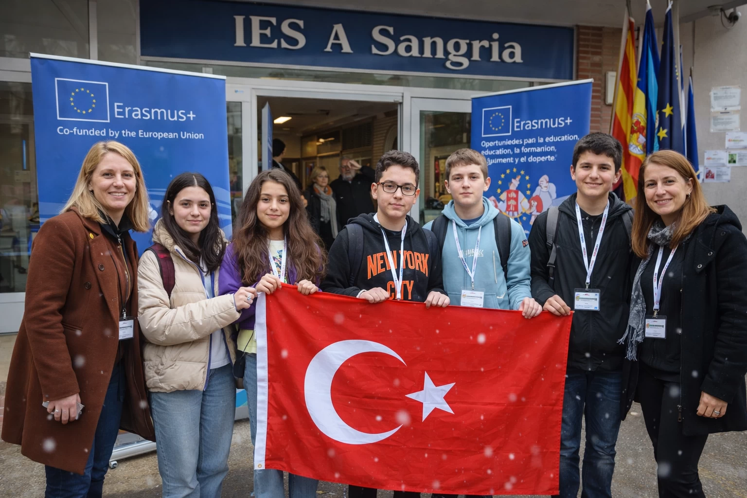 BURHANİYELİ ÖĞRENCİLER İSPANYA’DA TÜRKİYE’Yİ TEMSİL ETTİ