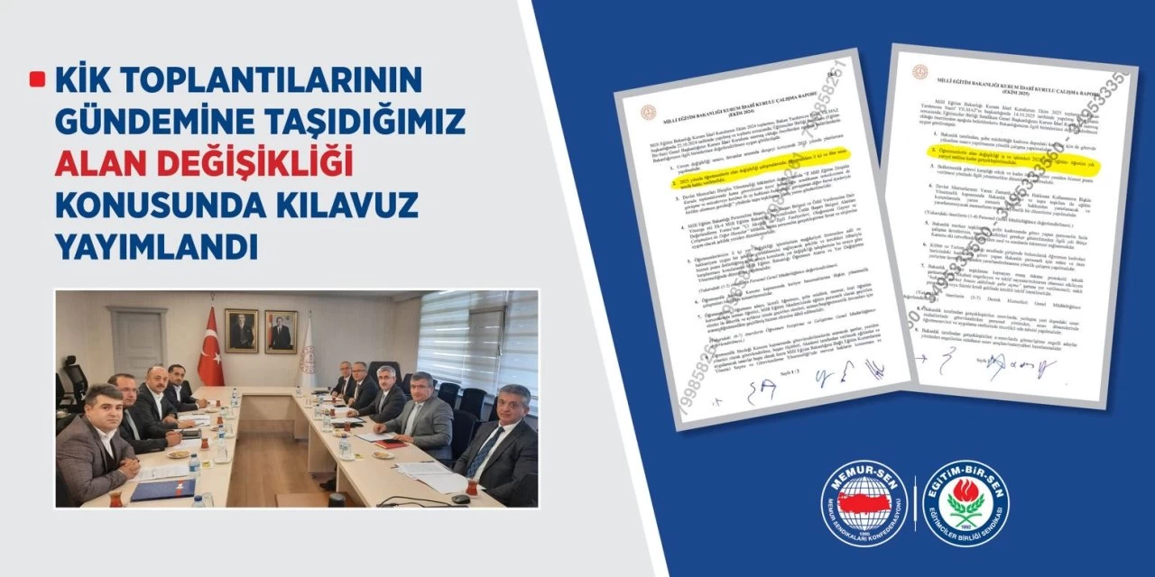 Sendikalar İstedi, MEB Kabul Etti! Alan Değişikliğinde 2026 Rotası Belli Oldu: Binlerce Öğretmen Branş Değiştirecek