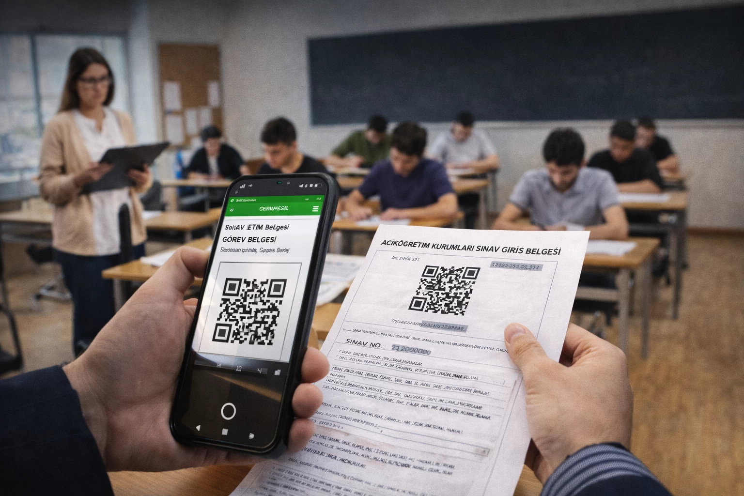 AÇIK LİSE SINAVLARINDA YENİ DÖNEM: KARE KOD UYGULAMASI BAŞLIYOR