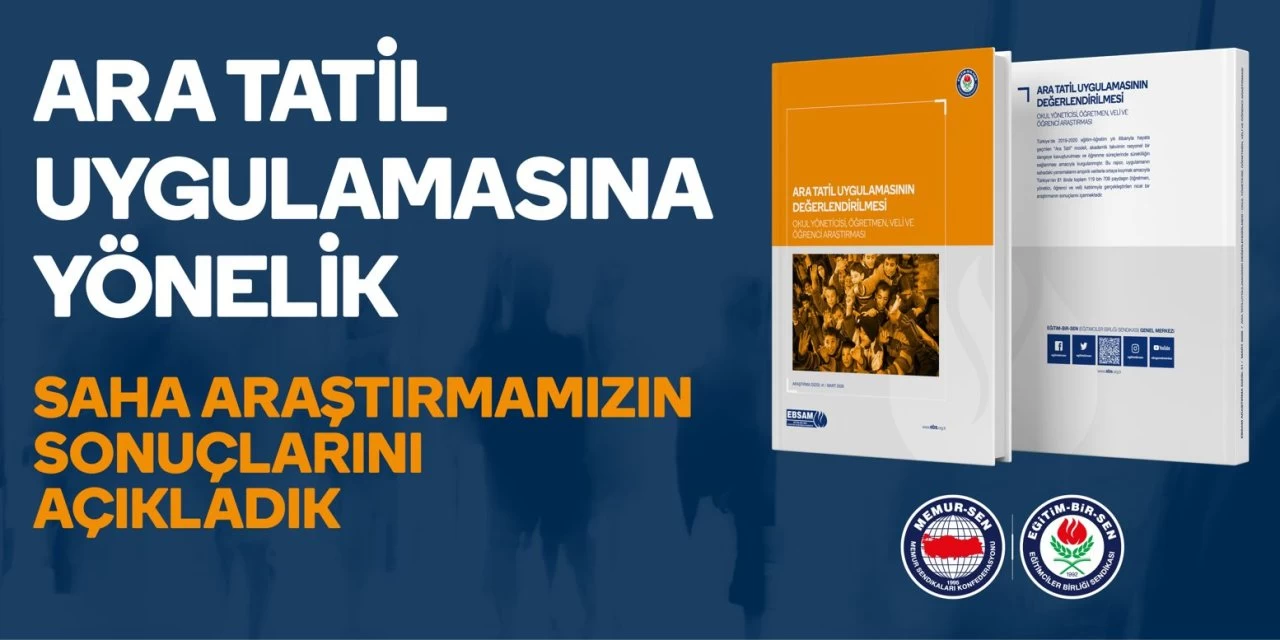 Öğretmenler "Ara Tatil"e Mesafeli: Yüzde 88’i Mevcut Uygulamanın Kaldırılmasını İstiyor!