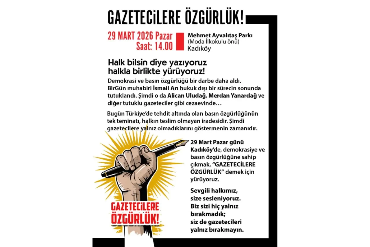Gazetecilerden Kadıköy’de yürüyüş çağrısı