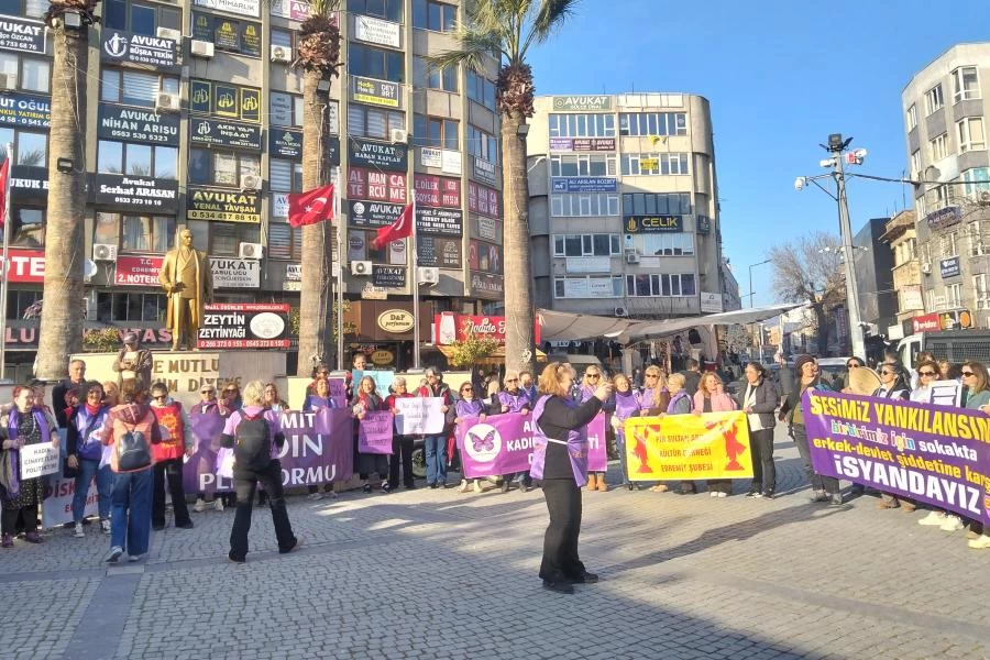8 Mart’ta Edremit’te Kadınlar Alanlarda: Yoksulluk, Şiddet ve Savaşa Karşı Birlikteyiz