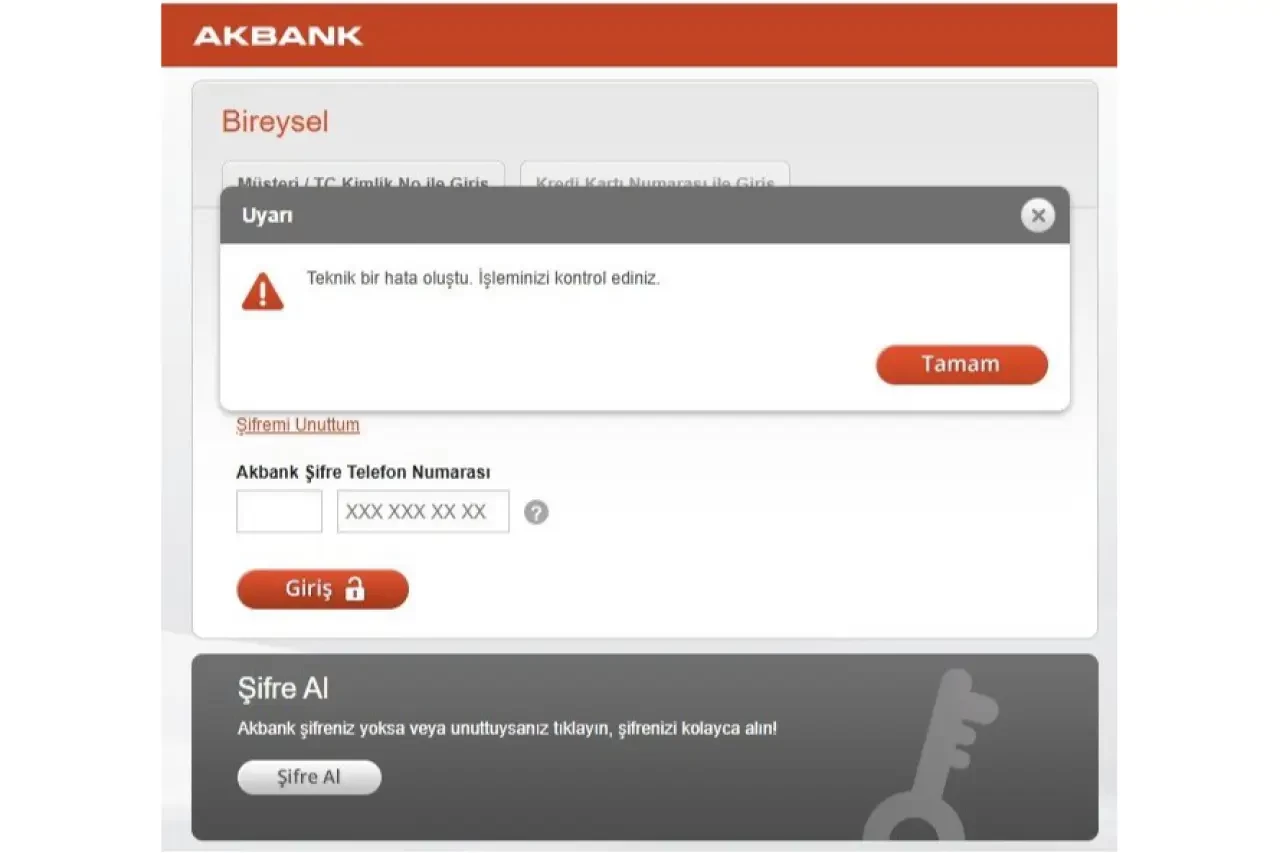 Akbank Müşterileri Rahat Nefes Aldı! Gün Boyu Süren Erişim Sorunu Çözüldü: Bankadan Teknik Aksaklığa İlişkin İlk Açıklama Geldi