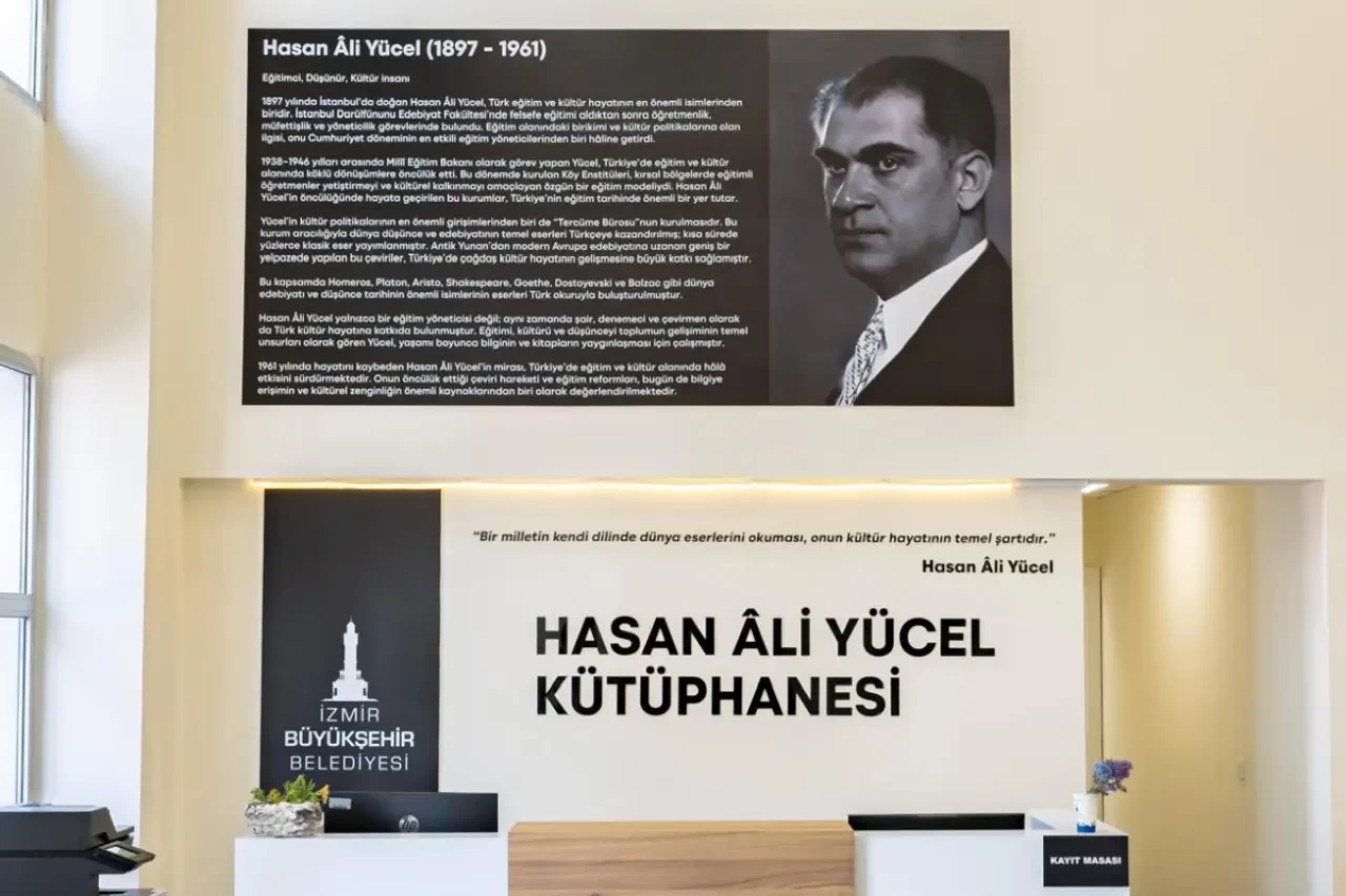 İzmir’in Kalbinde Yepyeni Bir Durak! Kültürpark’ta Bilgi ve Sanat Buluştu: Modern Tasarımıyla Hasan Ali Yücel Kütüphanesi Hizmete Girdi