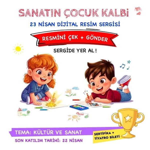 Ataşehir’de Bayram Coşkusu: 23 Nisan’a Özel Dijital Sanat Sergisi Kapılarını Açtı!
