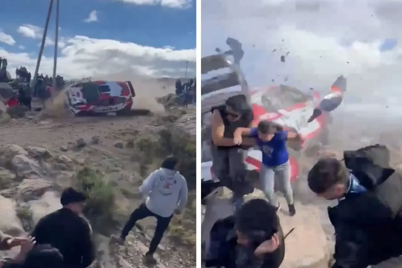 Arjantin’de ralli kazası: Takla atan araç seyircilerin arasına daldı