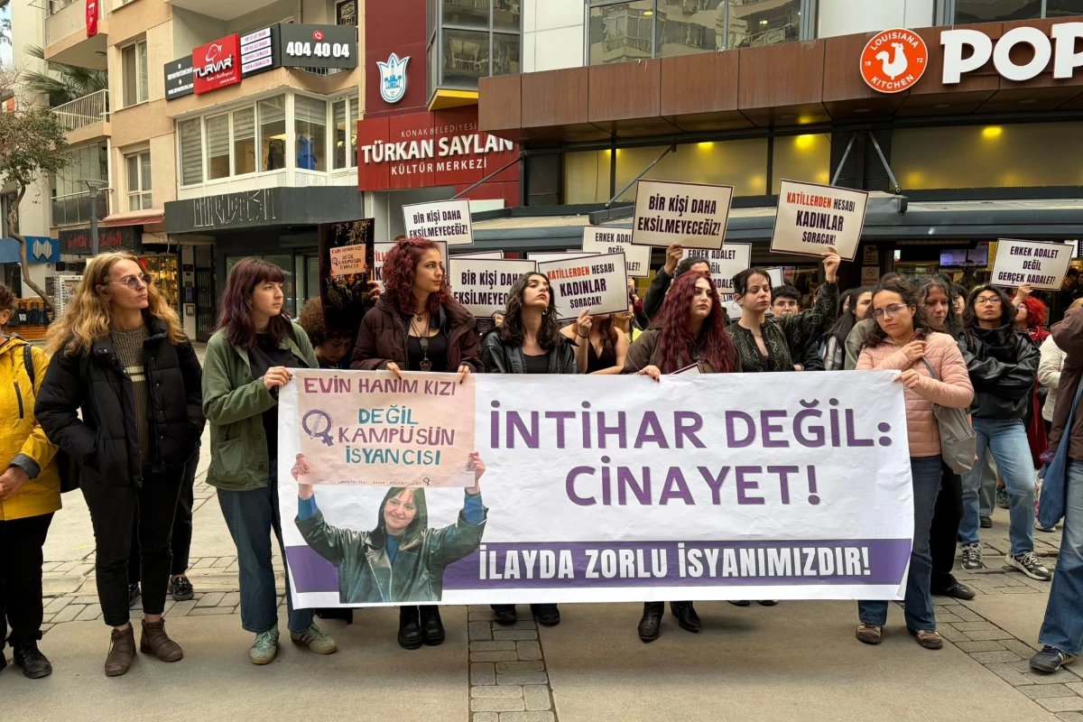 İzmir’de kadınlar İlayda Zorlu için yürüdü