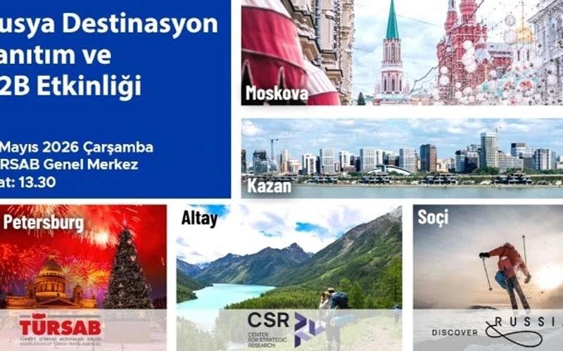TÜRSAB’ta Rusya Destinasyonları Tanıtım Günleri Başlıyor