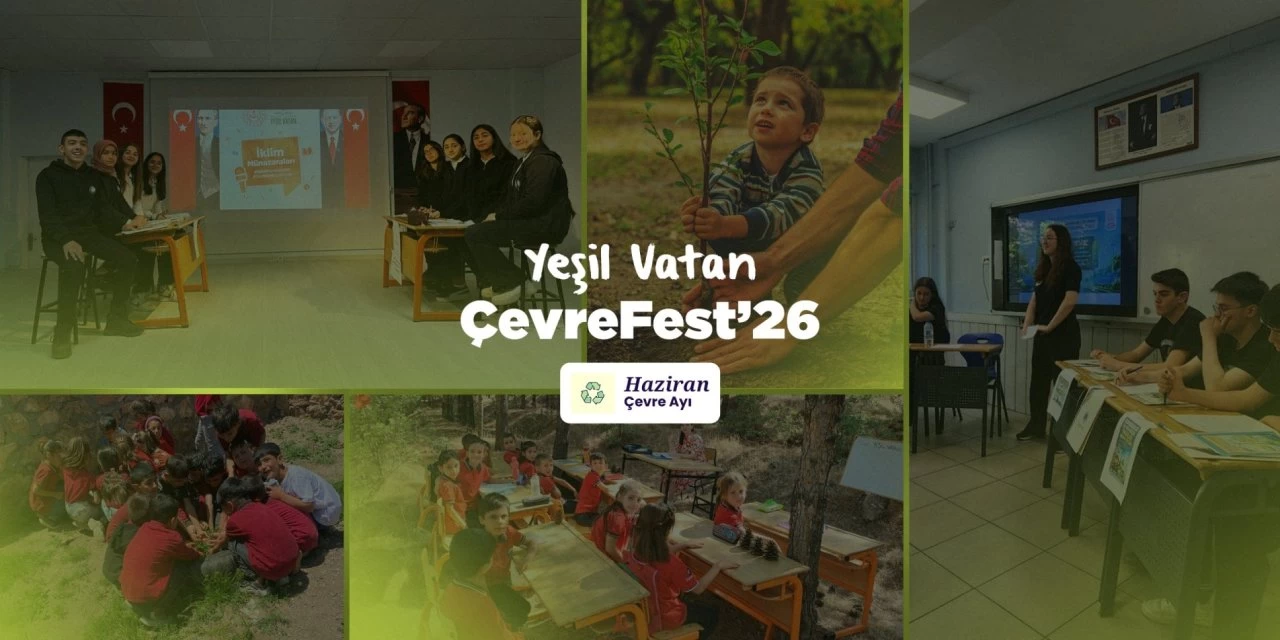 Okullar yeşile bürünüyor, haziran ayı çevre etkinlikleriyle taçlanıyor! Milli Eğitim Bakanlığı, öğrencilere doğa sevgisi ve çevre bilinci aşılamak amacıyla tüm kademelerdeki okullarda uygulanmak üzere "Yeşil Vatan ve Çevrefest" etkinlik rehberini yayımladı. Haziran ayının ilk haftasından itibaren okullarda fidan dikiminden atık dönüşüm sergilerine kadar pek çok faaliyet yürütülecek. İşte detaylar...